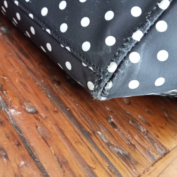 Kate Spade Black and White Nylon Blake Avenue Taden Tote/Baby Bag - Picture 7 of 15